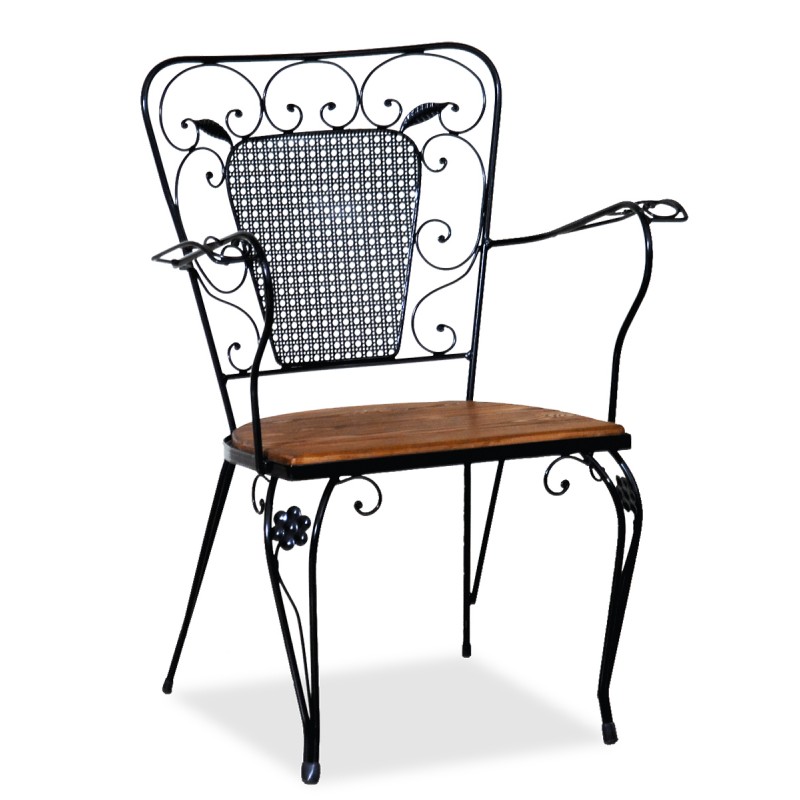 Γαλβανισμένη Γερμανική Πολυθρόνα Φερ Φορζέ ,Με Σουηδικό Ξύλο Κωδικός: 223942