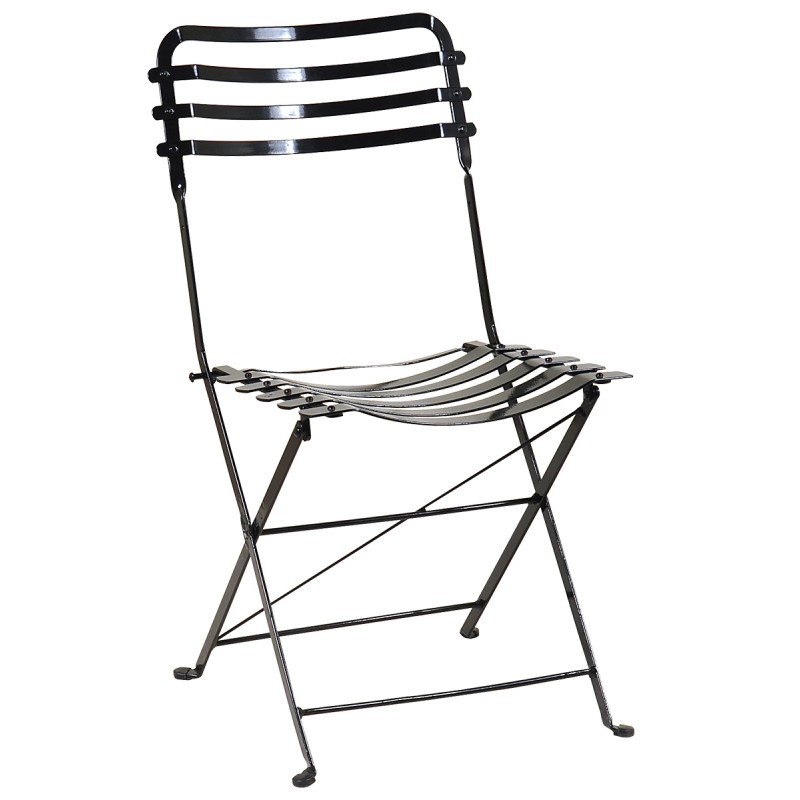 Γαλβανισμένη Πτυσσόμενη Μεταλλική Καρέκλα Ζαππείου Με Πριτσίνια 43 x 57 x 83(h)cm Κωδικός: 3793-Γ