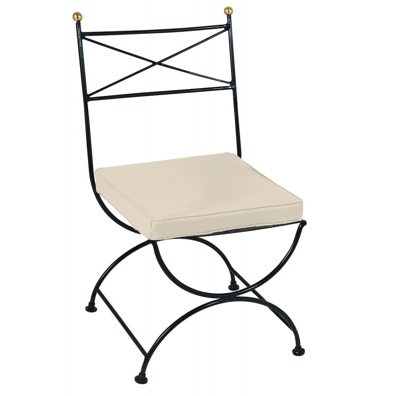 Γαλβανισμένη Μεταλλική Καρέκλα Μασίφ Χιαστί 50 x 58 x 89(h)cm Κωδικός: 3786