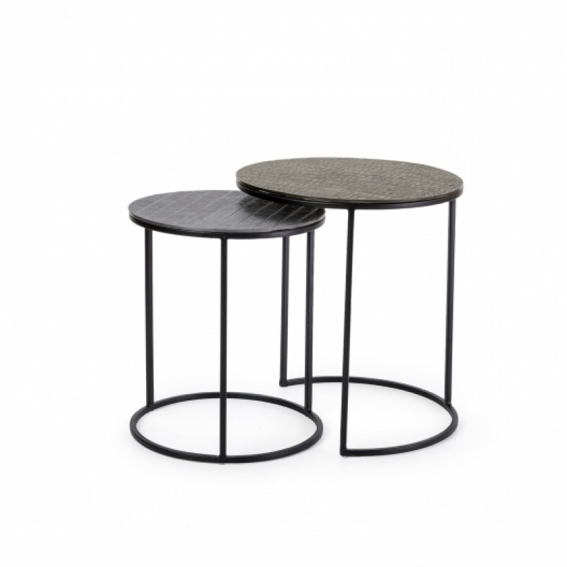 Τραπεζάκι βοηθητικό 2τμχ OSIRI  Κωδικός: IMP 013