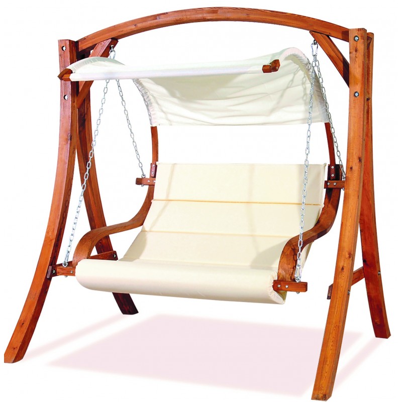 Ξύλινη Κούνια Απο Ξύλο Δρύς ,2 Θέσεων Κωδικός: 203479