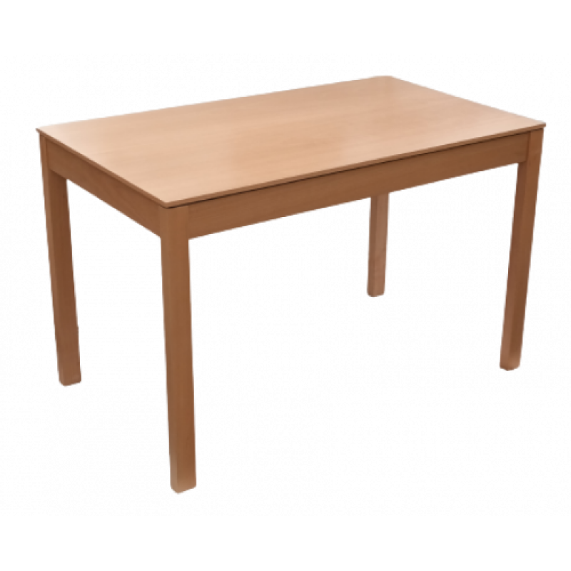 T-207 τραπέζι κουζίνας ξύλινo ΧΡΩΜΑ ΕΠΙΛΟΓΗΣ, 70x120(+35)xH75