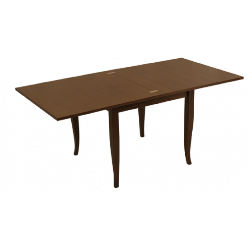  TULIPIE-MALAGA τραπέζι κουζίνας ξύλινo ΚΑΡΥΔΙ, 90x90(x2)