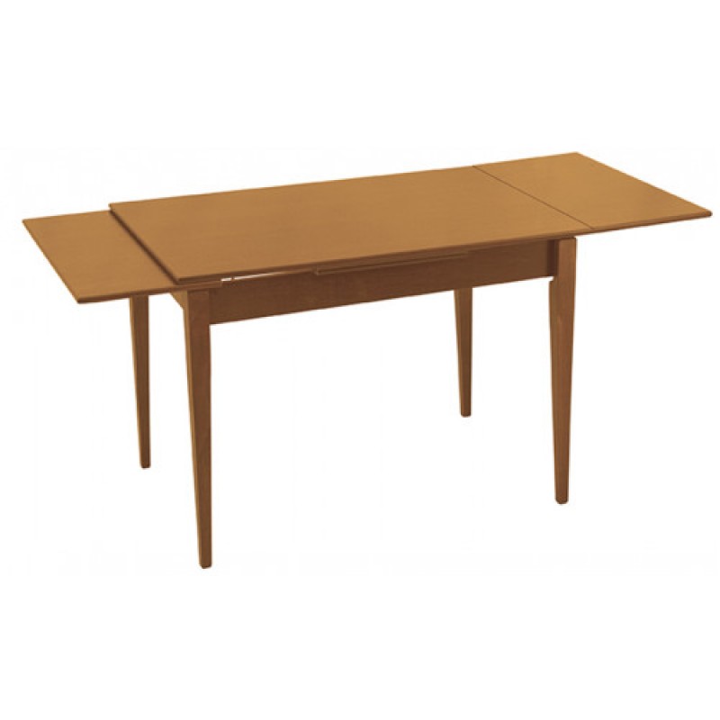 T-07 τραπέζι κουζίνας ξύλινo ΧΡΩΜΑ ΕΠΙΛΟΓΗΣ, 74x110(+35+35)xH75