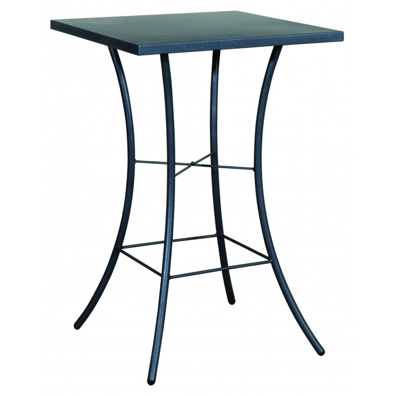 Αγαλβάνιστο Τετράγωνο Τραπέζι Μπάρ Με Μεταλλικό Σκελετό 70 x 70cm Κωδικός: 186781