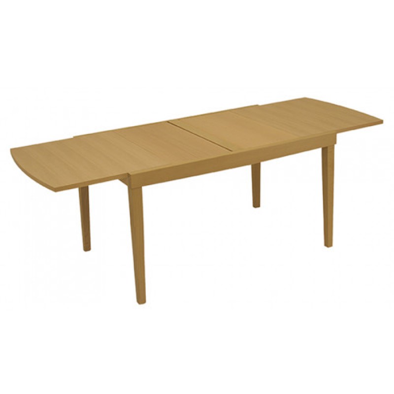 GINERVA-0 τραπέζι ενιαίου χώρου ξύλινo, ΧΡΩΜΑ ΕΠΙΛΟΓΗΣ 86x144(+43+43)xH75