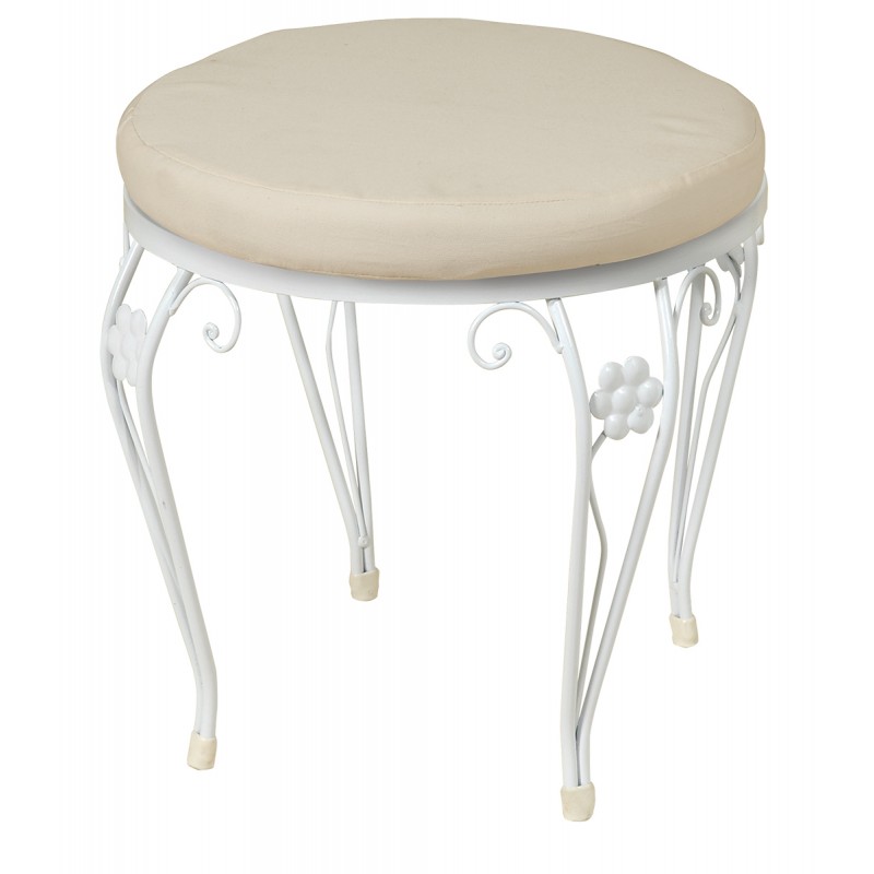 Γαλβανισμένο Μεταλλικό Μασίφ Σκαμπό 44 x 40(h)cm Κωδικός: 4660