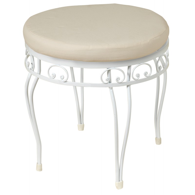 Γαλβανισμένο Μεταλλικό Μασίφ Σκαμπό 44 x 40(h)cm Κωδικός: 4659