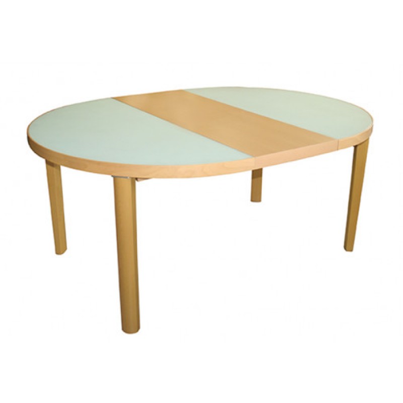 VIENNA-2 τραπέζι ενιαίου χώρου ξύλινo, ΧΡΩΜΑ ΕΠΙΛΟΓΗΣ Φ130(+47)xH75