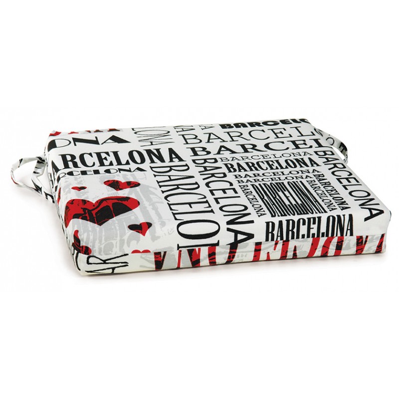 Μαξιλάρι Καθίσματος Για Μασίφ Καρέκλες 14 x 14 ,Καρέ ,Κύκλος Και Χιαστί 37 x 40 x 6cm Κωδικός: 154495