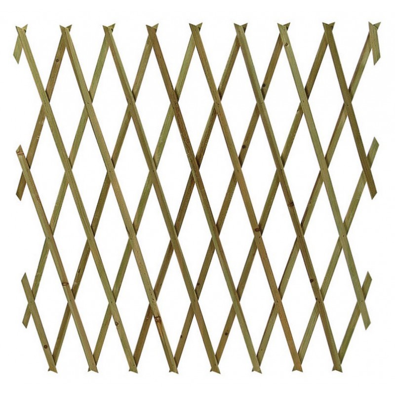 Ξύλινος Πτυσσόμενος Φράκτης 100(h) x 100cm , 10mm x 25mm Κωδικός: 3226