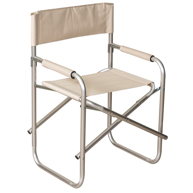 Λευκό Πτυσσόμενο Καρεκλάκι Παραλίας Με Αλουμίνιο Σκελετό , 49(w) x 56(d) x 43/82(h)cm Κωδικός: DC4006-W