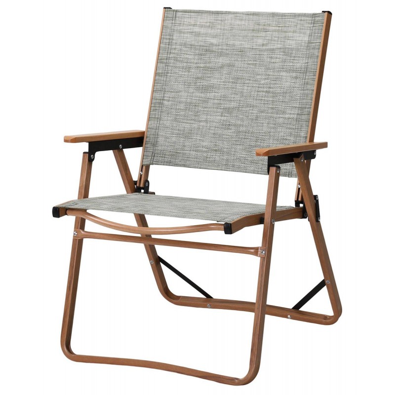 Πτυσσόμενο Καρεκλάκι Παραλίας Με Αλουμίνιο Σκελετό Και Πράσινο Μελανζέ Διάτρητο 2 x 1, 54(w) x 52(d) x 78(h)cm Κωδικός: LC 2077