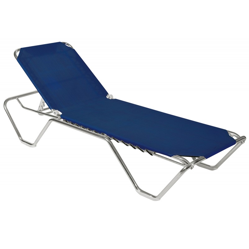 Μπλέ Στοιβαζόμενη Ξαπλώστρα Παραλίας 195 x 62 x 31(h)cm Κωδικός: FB1024