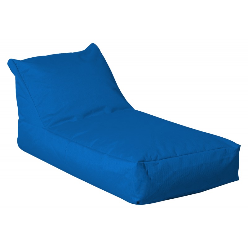 Πολυθρόνα Πούφ Με Μπλέ Αδιάβροχο Ύφασμα 150 x 75 x 30(H)cm Κωδικός: 22528