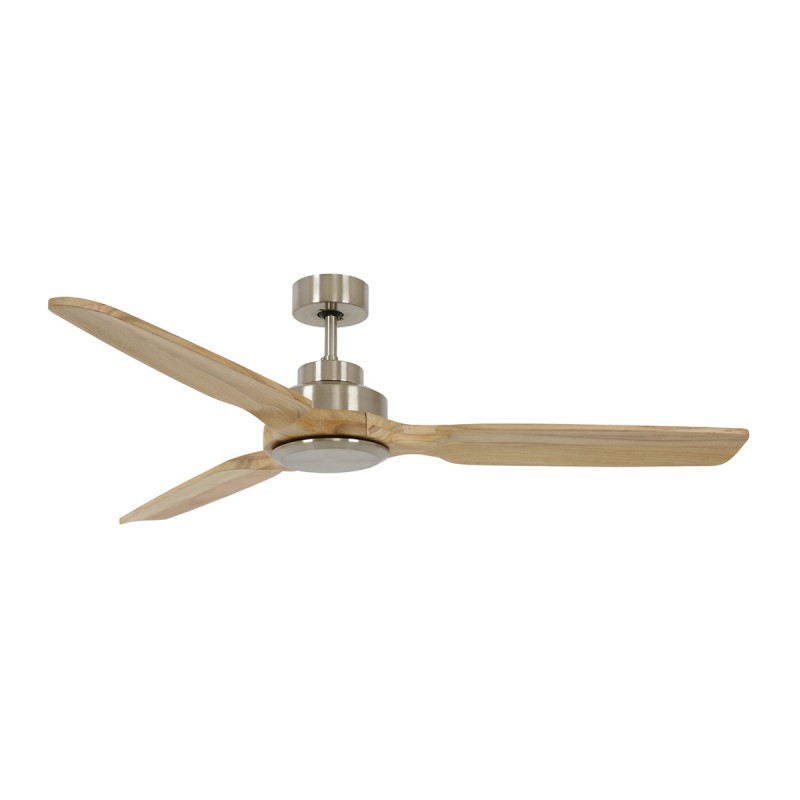 Lucci Air Shoalhaven Brushed Chrome/Ashwood NL  SKU	80213050