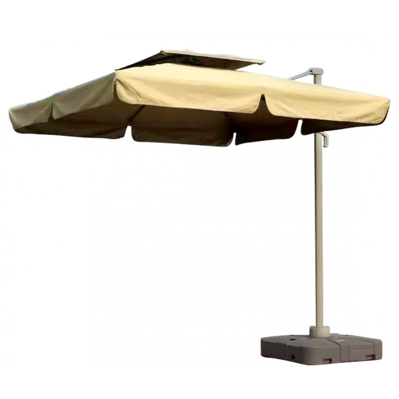 Γκρί Ανταλλακτικό Πανί Γωνιακής Ομπρέλας 23899 Με Διάσταση 300 x 300cm Κωδικός: 23908