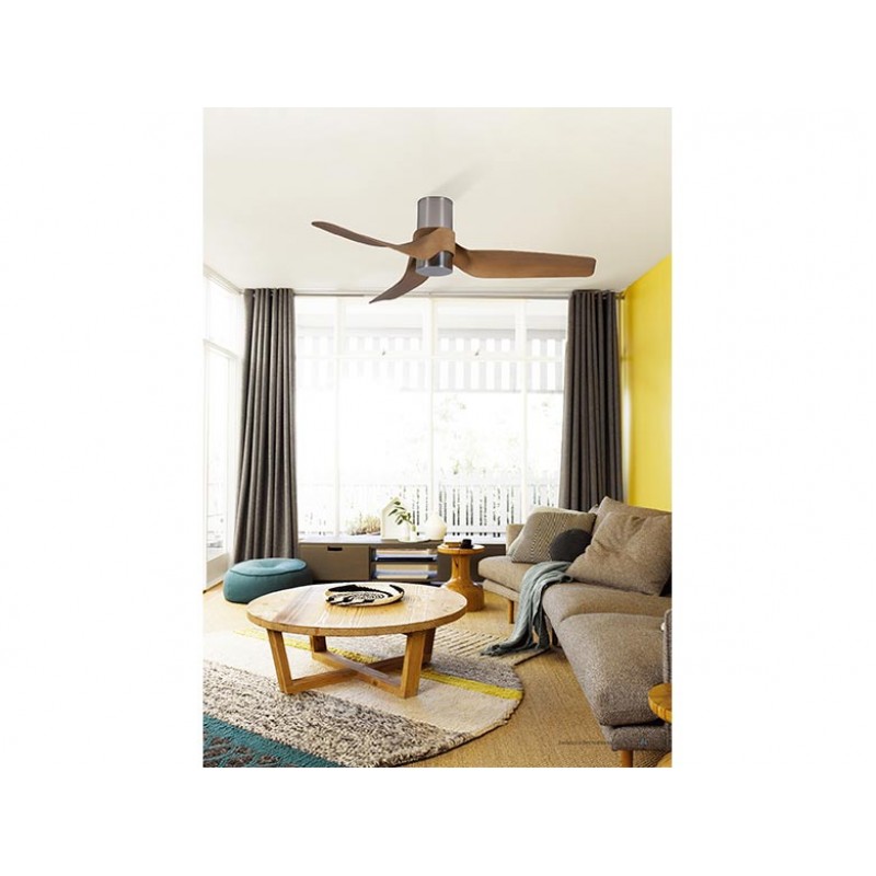 Lucci Air Nautica Brushed Chrome/Teak SKU	80213355