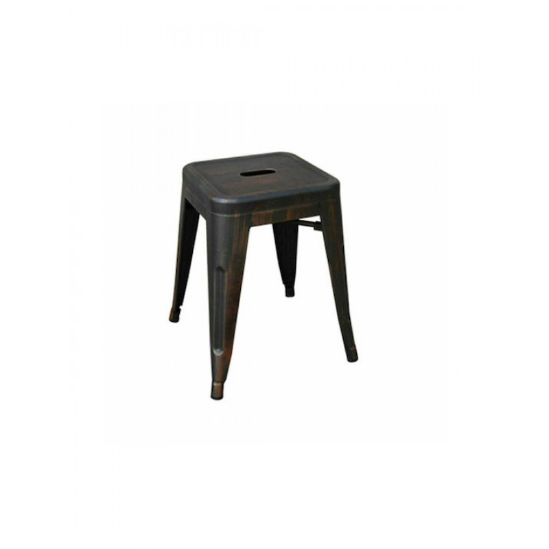 RELIX Σκαμπό-Pro, Στοιβαζόμενο, Μέταλλο Βαφή Antique Black Κωδικός: [Ε-00014761] Ε5195,10