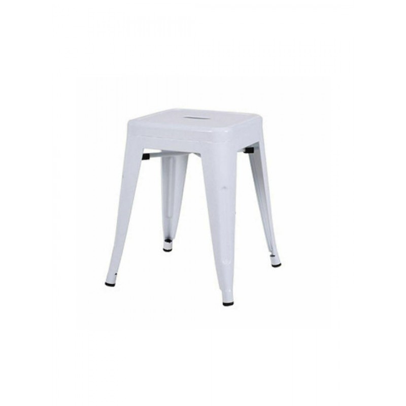 RELIX Σκαμπό-Pro, Στοιβαζόμενο, Μέταλλο Βαφή Άσπρο Κωδικός: [Ε-00015477] Ε5195