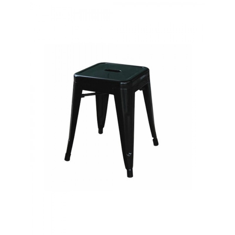 RELIX Σκαμπό-Pro, Στοιβαζόμενο, Μέταλλο Βαφή Μαύρο Κωδικός: [Ε-00015476] Ε5195,1