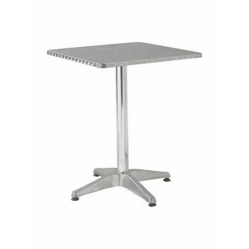 PALMA Τραπέζι Τετράγωνο Αλουμινίου Κωδικός: [Ε-00000624] Ε284,2