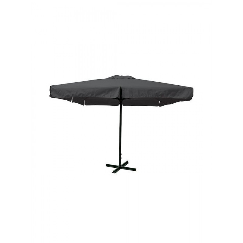 ΟΜΠΡΕΛΑ alu βαρέως τύπου Σκελετός Ανθρακί/Ύφ.Γκρι 250gr Κωδικός: [Ε-00024185] Ε908,3