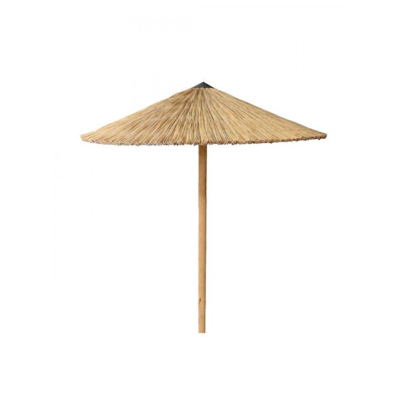 ΟΜΠΡΕΛΑ Ψάθινη Παραλίας Φ215cm Επαγγελματική Βαρέως Τύπου Κωδικός: [Ε-00024417] Ε904,1