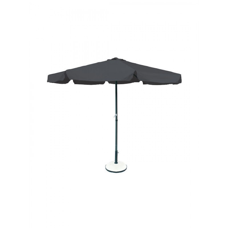 ΟΜΠΡΕΛΑ Αλουμινίου Σκελετός Ανθρακί - Ύφασμα Γκρι Κωδικός: [Ε-00010461] Ε925,3