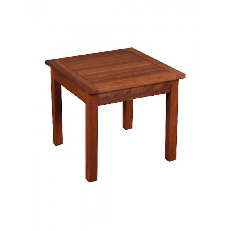 LUGANO Τραπεζάκι Βοηθητικό Ξαπλώστρας, Ξύλο Acacia Απόχρωση Καρυδί Κωδικός: [Ε-00015808] Ε222,9