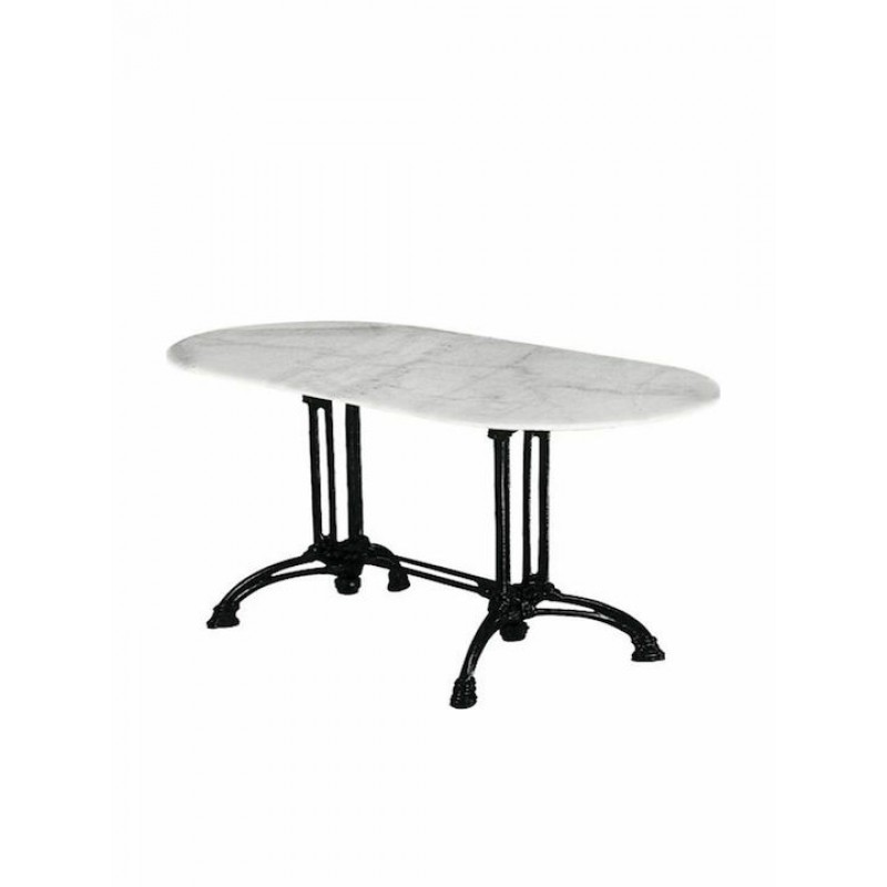 EKO Τραπέζι Αίθριο Oval Μαντέμι, Μάρμαρο Κωδικός: [Ε-00001090] Ε894,1