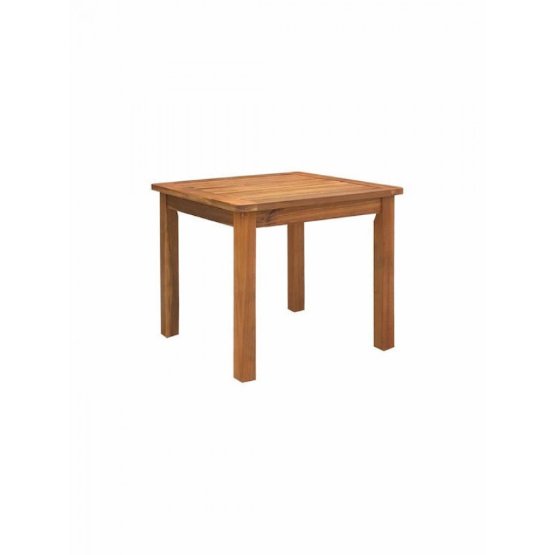 LUGANO Τραπεζάκι Βοηθητικό Ξαπλώστρας, Ξύλο Acacia Απόχρωση Φυσικό Κωδικός: [Ε-00023602] Ε222,3