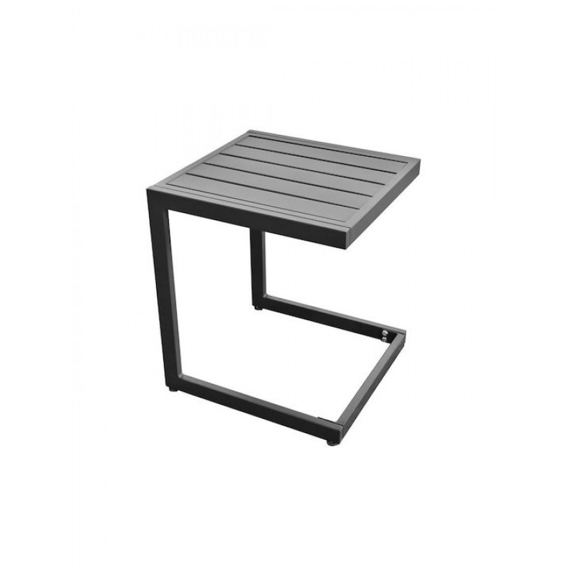 CORTE Βοηθητικό Τραπεζάκι, Μέταλλο Βαφή Μαύρο Κωδικός: [Ε-00025921] Ε6727,1