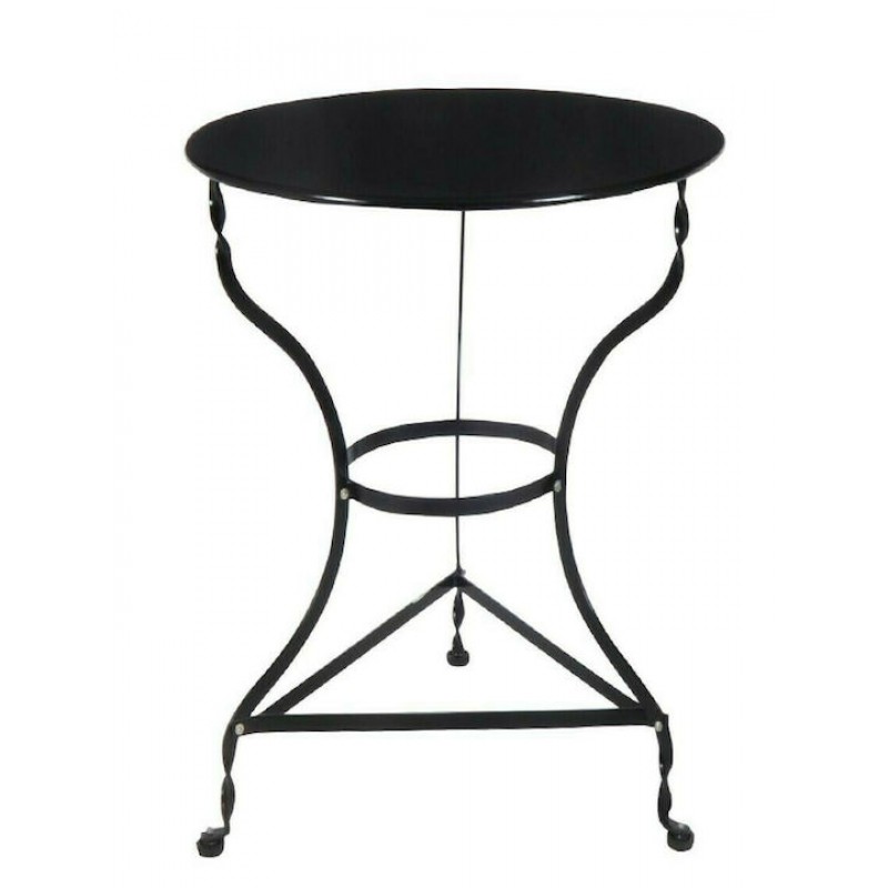 ΠΑΡΑΔΟΣΙΑΚΟ Τραπέζι - K/D - Μέταλλο Βαφή Μαύρο Κωδικός: [Ε-00018314] Ε8501,7