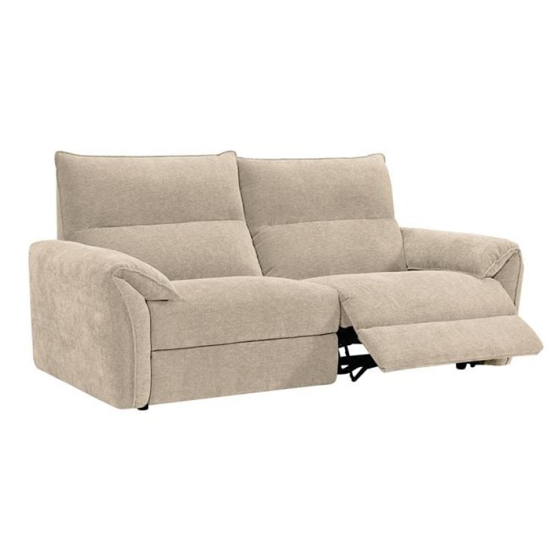 DALLAS Relax Καναπές 3-θέσιος Σαλονιού - Καθιστικού, Ύφασμα Μπεζ  Κωδικός: [Ε-00026279] Ε9502,23 ΔΙΑΣΤΑΣΕΙΣ 205x95x98cm