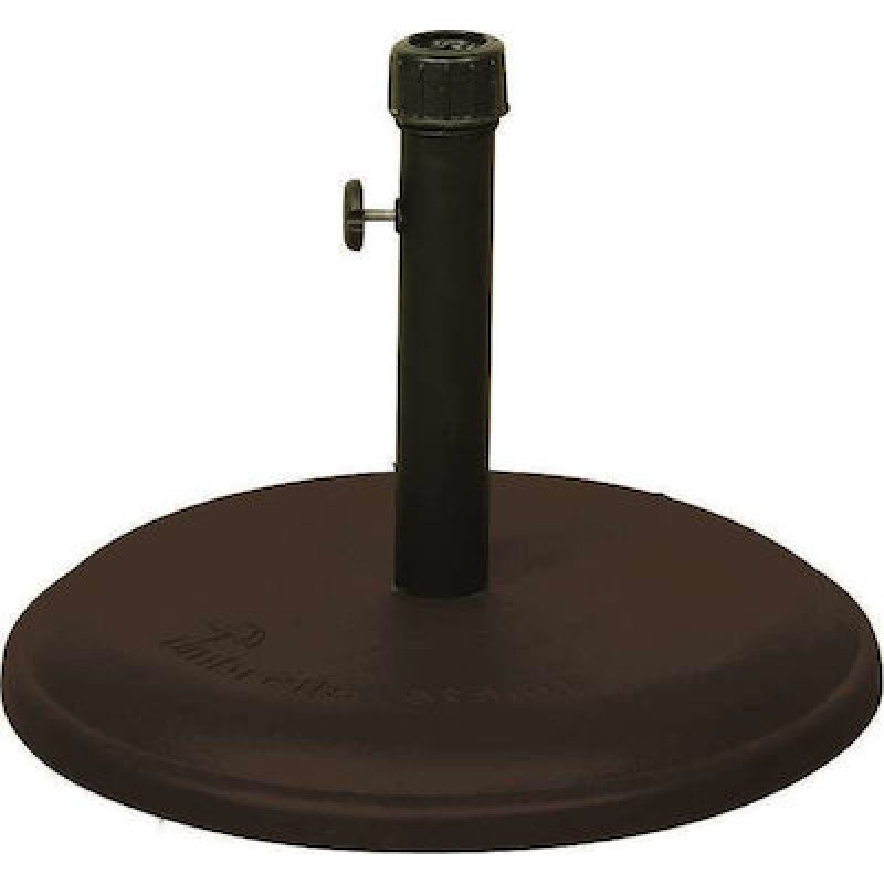 Μάυρη Τσιμεντένια Βάση Ομπρέλας 16Kgr , ⌀ 45cm Κωδικός: TH16B