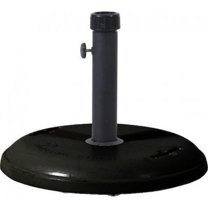 Μάυρη Τσιμεντένια Βάση Ομπρέλας 22Kgr , ⌀ 48cm Κωδικός: TH22B