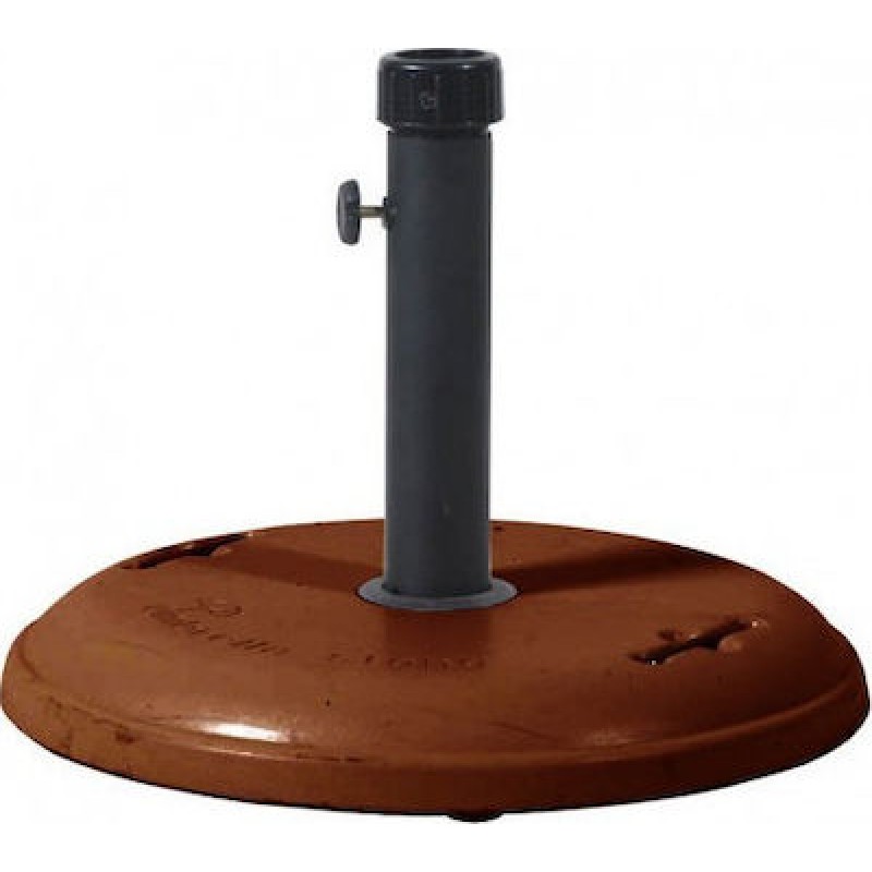 Καφέ Τσιμεντένια Βάση Ομπρέλας 22Kgr , ⌀ 48cm Κωδικός: TH22C2