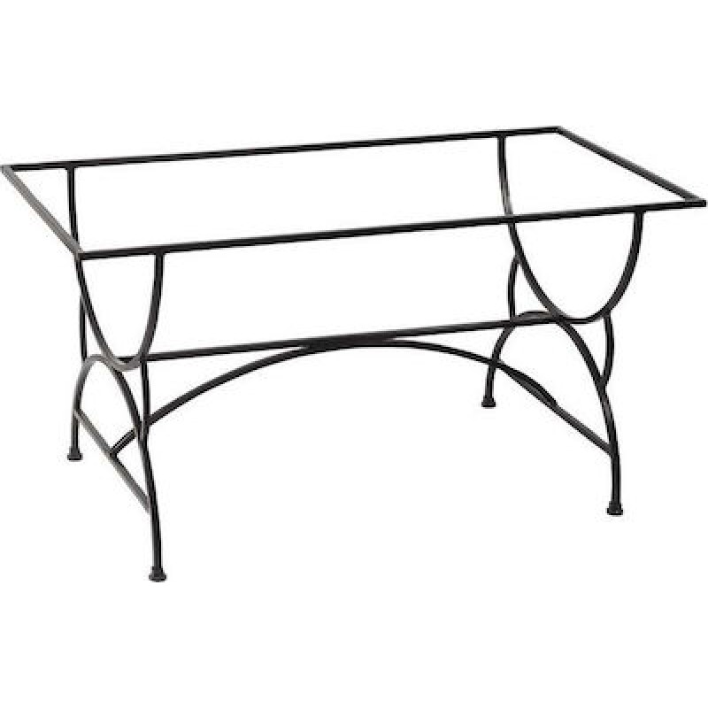 Γαλβανισμένη Παραλ/μη Βάση Τραπεζιού Φερ Φορζέ 140 x 70 x 73(h)cm Κωδικός: 3784