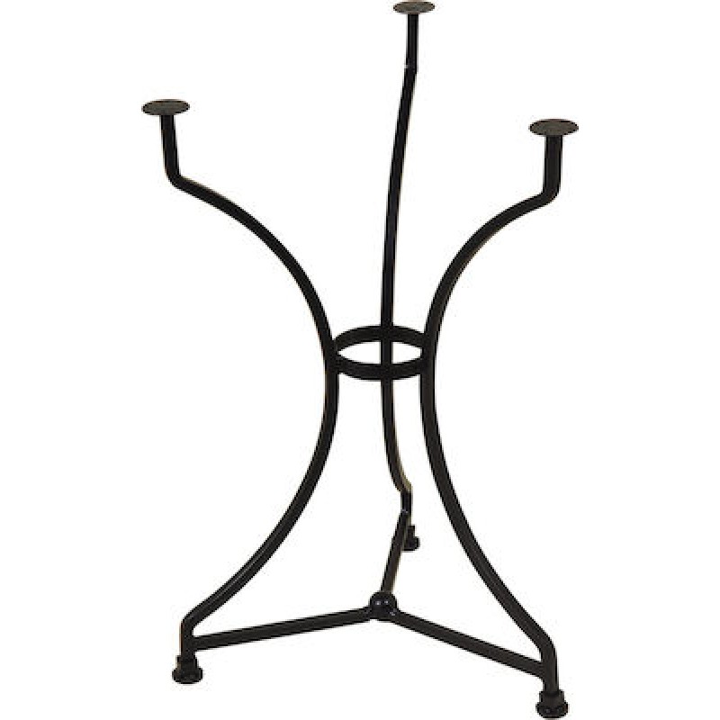 Γαλβανισμένη Βάση Στρογγυλού Τραπεζιού Μασίφ 50 x 70(h)cm Κωδικός: 4661