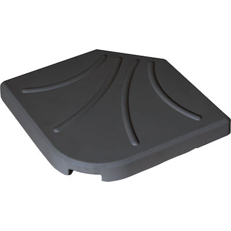 Γκρί Βάση Πλάκα 50 x 50cm Για Γωνιακές Ομπρέλες 25Kgr Κωδικός: DTH25-G